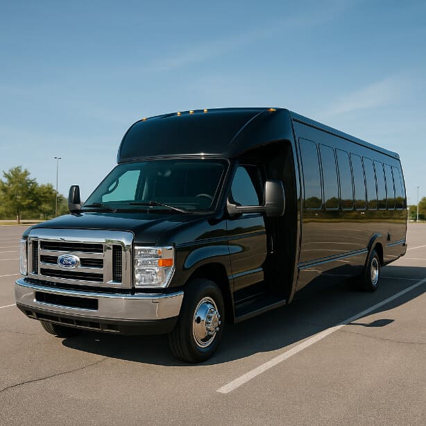 Charter Bus Rental Modesto 18 Passenger Minibus