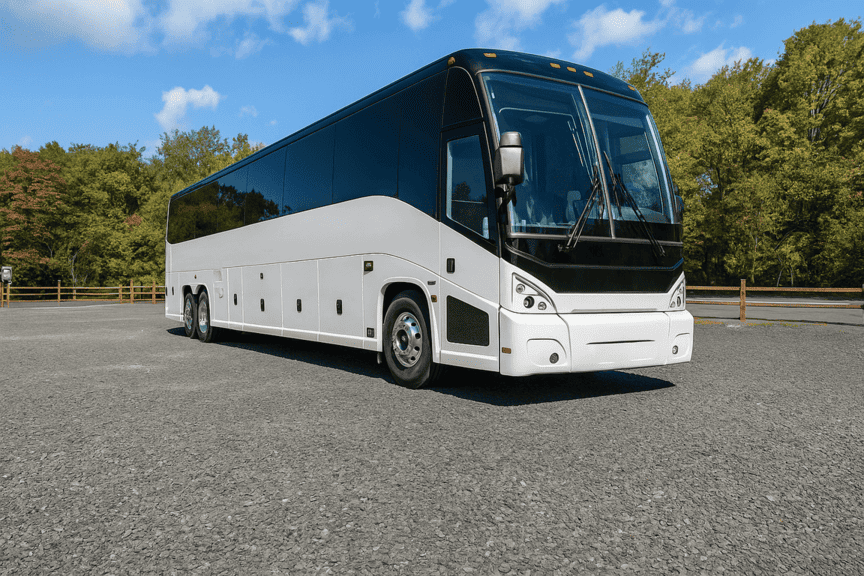 picture of Charter Bus Rental Modesto coach bus